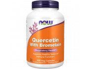 Quercetin with bromelain NOW (240 вег капсул)