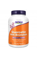 Quercetin with bromelain NOW (240 вег капсул)