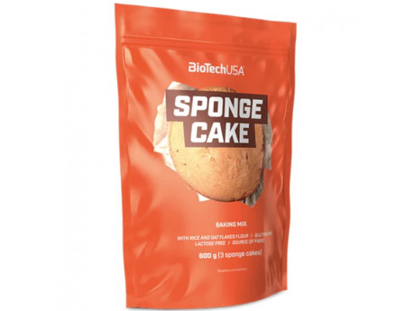 Sponge Cake Baking mix BioTech (600 грамм)