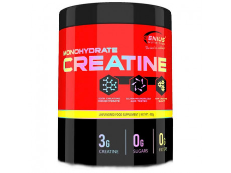 Creatine Monohydrate Genius Nutrition (400 грамм)