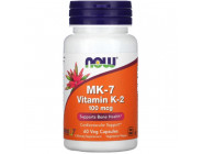 MK-7 Vitamin K-2 Extra Strength 100 мкг NOW (60 вег капсул)