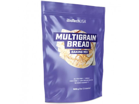 Multigrain Bread Baking Mix BioTech (500 грамів)